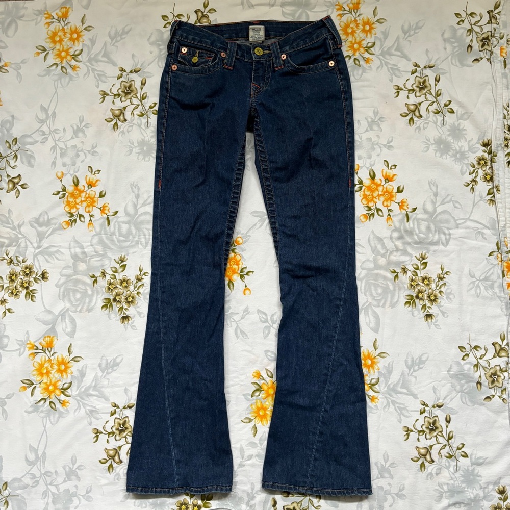 True Religion Size 25 Flare Jeans